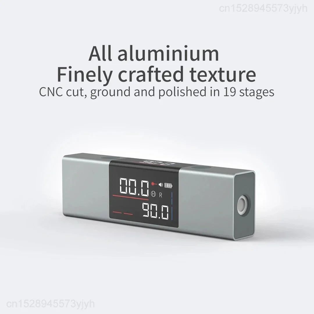 Laser Protractor Digital Inclinometer 2-in-1 Laser Level Ruler Fall 2025 Battery-Powered Type C 0.5 Degree Accuracy DIY Use