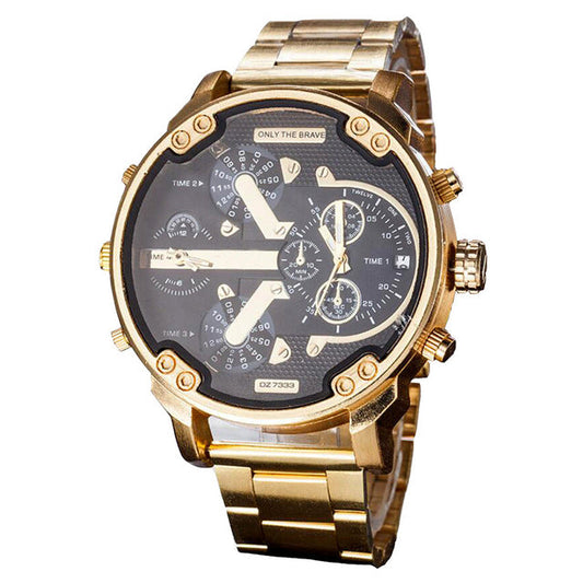 Schlanke herrenuhr – elegantes design, edelstahl, für geschäftliche anlässe 0