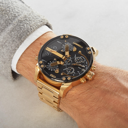Schlanke herrenuhr – elegantes design, edelstahl, für geschäftliche anlässe 2