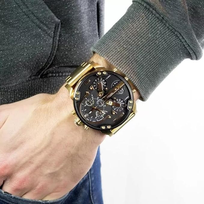 Schlanke herrenuhr – elegantes design, edelstahl, für geschäftliche anlässe 3