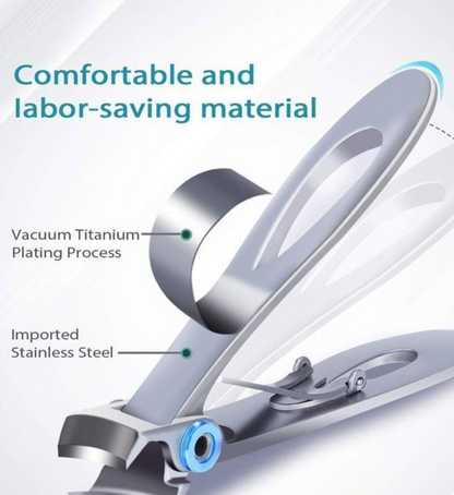Nail Clippers For Thick Nails Stainless Steel Comfort-Grip
