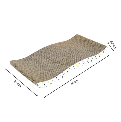Cat Cardboard Scratching Board Mat Box for Indoor Cats