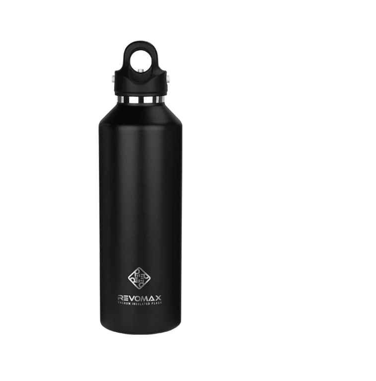 950ml Large Capacity Stainless Steel Thermos Flask Travel-Friendly Insulated Tumbler No Screw Lid for Travel Outdoors