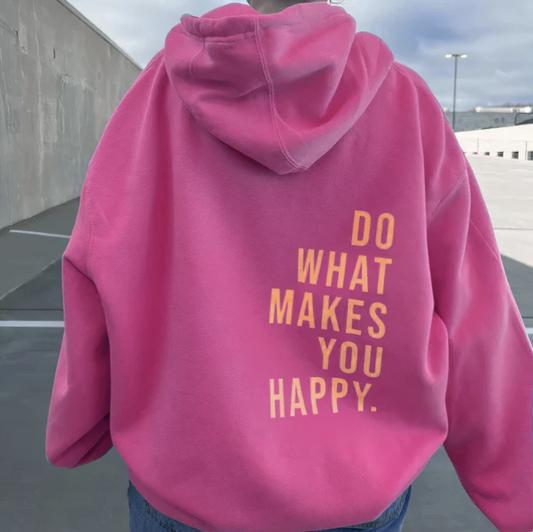 Cozy Oversized Women's Hoodie - Relaxed Cut, Fleece, Casual