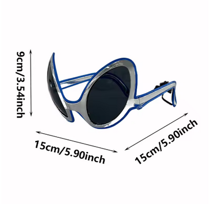LED Neon Glasses - Glow Sunglasses for Parties, EL Wire Neon Glasses for Kids & Adults