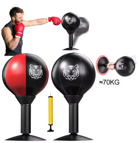 Punching Desktop Bag with Suction Cup - Stress Relief Toys for Kids and Adults
