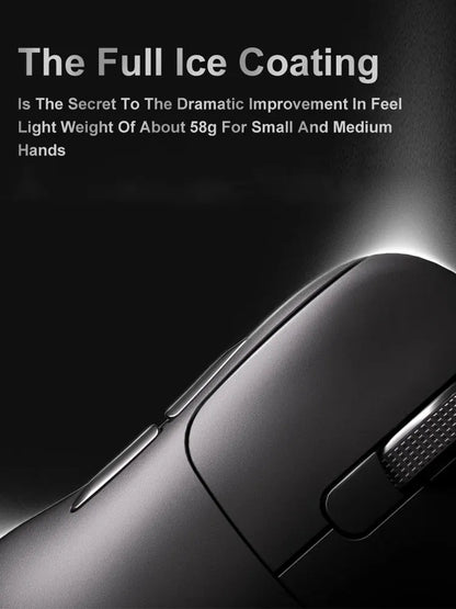Gaming Mouse Magnetic Charging Comfort-Grip Light Cordless