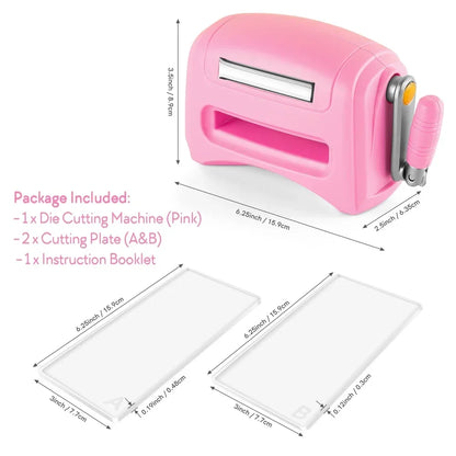 Die Cutting Machine Mini Hand-Operated Hand Crank Craft Device