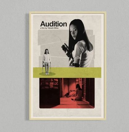 Movie Retro Poster Canvas Collage Mid Century Wall Art