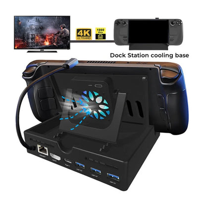 Deck Steam Clear Cooling Back Cover With Stand Bracket
