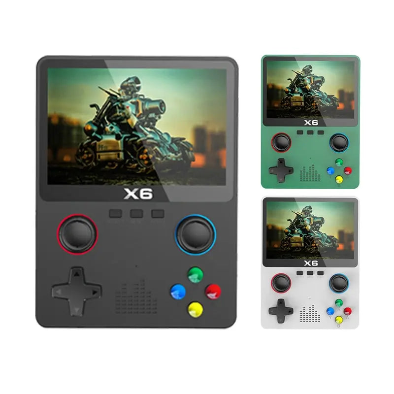 Hand-Held Game Console 3.5 Inch IPS Screen Dual Joystick Retro Travel-Friendly Console Fall 2025 10000 Games Long Battery Gift