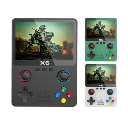 Hand-Held Game Console 3.5 Inch IPS Screen Dual Joystick Retro Travel-Friendly Console Fall 2025 10000 Games Long Battery Gift