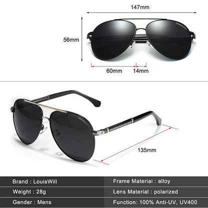 Shades Sunglasses for Men - Outdoor UV Protection Light Eyewear