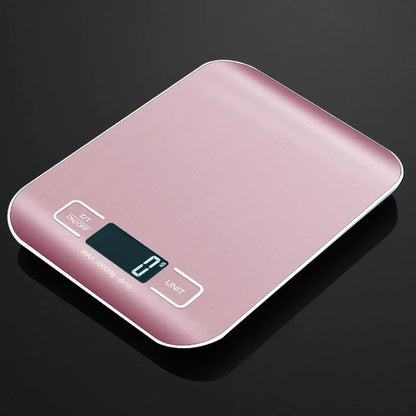 Kitchen Digital Scale Stainless Steel LCD Baking Scale