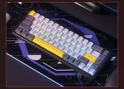 Mechanical Keyboard Sixty Mini Cordless ARGB Magnetic Hall