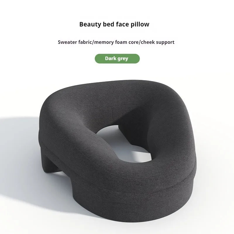 Massage Pillow Memory Foam Face And Chest Cushion Detachable Washable Cover Spa Self Maintenance 2025 Support