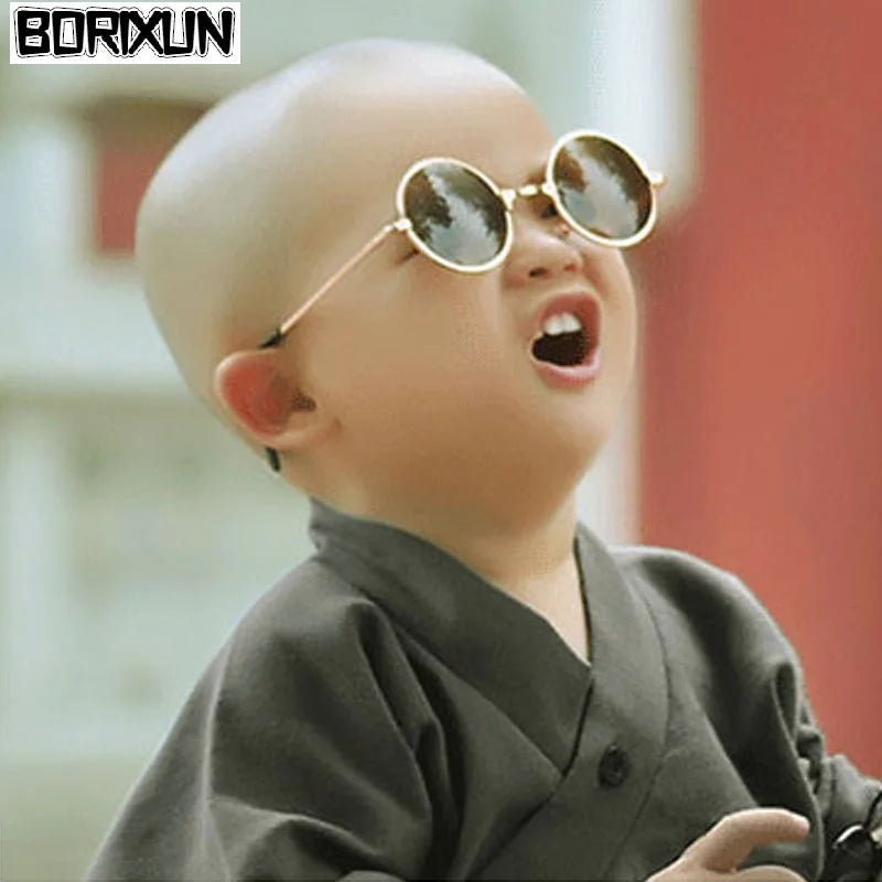 Sunglasses Kids Round Frame UV400 Protection Cute Vintage Style Summer 2026 Gift Idea Trend Season