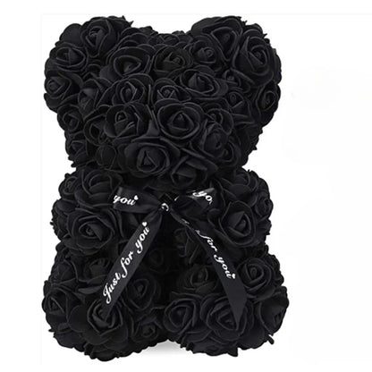 Rose Eternal Bear With LED Lights Gift Decor 2026 Mother Day Valentine Day Trend Gift Ready