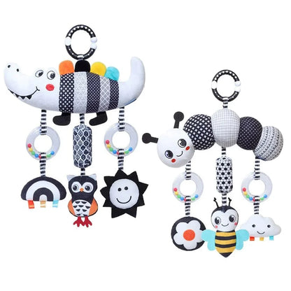 Rattle Baby Stroller Hanging Toy Newborn Sensory Toys