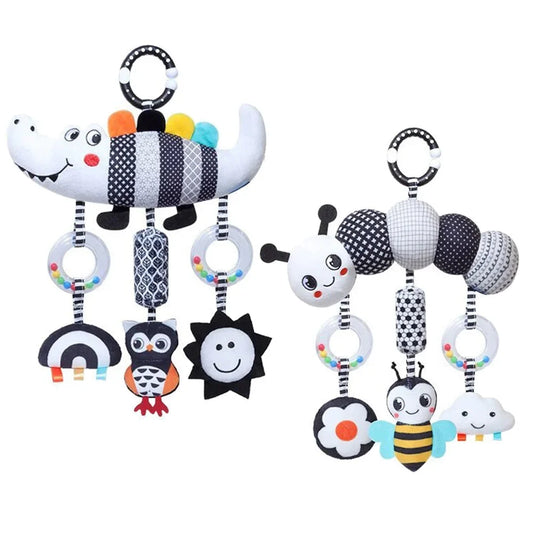 Rattle Baby Stroller Hanging Toy Newborn Sensory Toys