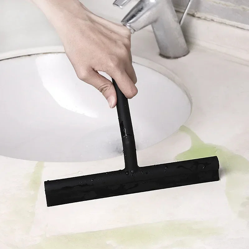 Squeegee Shower Wall Hanger Rubber Blade Bathroom Cleaner