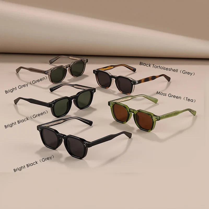 TR90 Sunglasses Frame Retro Rivets Style Unisex Polarized UV400 Summer 2026 Gift Idea