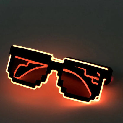 Glow Novelty in the Dark LED Glasses - Neon Lights for Weddings, Birthdays, Halloween Party Supplies