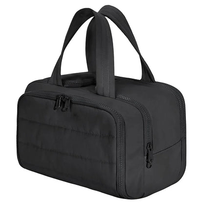large capacity wash bag, bathroom toiletries partition organizer – Water-Resistant women's travel cosmetic bag