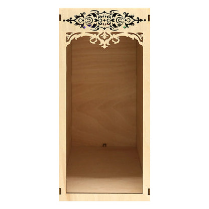 DIY Book Nook Shelf Insert Kits - Wooden Miniature Dollhouse Bookend Household Decoration