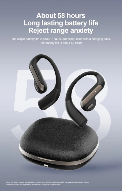 Translation AI Earbuds With Noise Canceling Ear Hook Sports