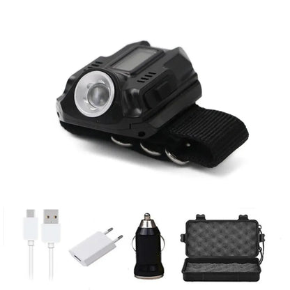 Travel-Friendly Wrist Light USB Battery-Powered Tactical LED Handsfree