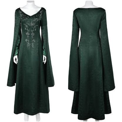 Cosplay Alicent Dress Medieval Fantasy Gown Halloween