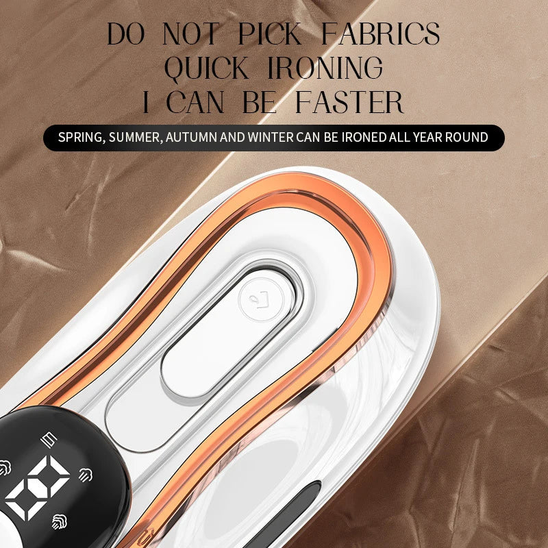 Handheld2025 Edition Steam Iron Foldable 4 In 1 Garment Steamer 1200W 110 To 240V Back To School Fall