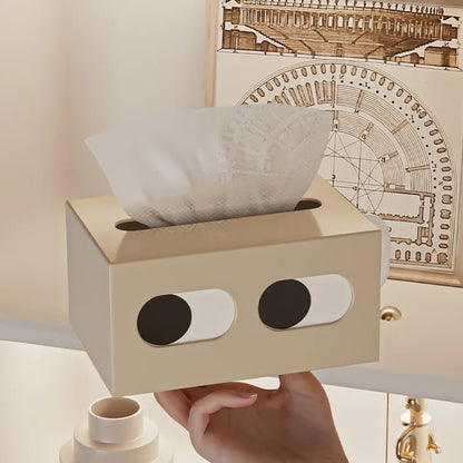 Contemporary Paper Storage Box For Table Decor, Summer 2026 Gift Idea – Tissue Box Red Organizer