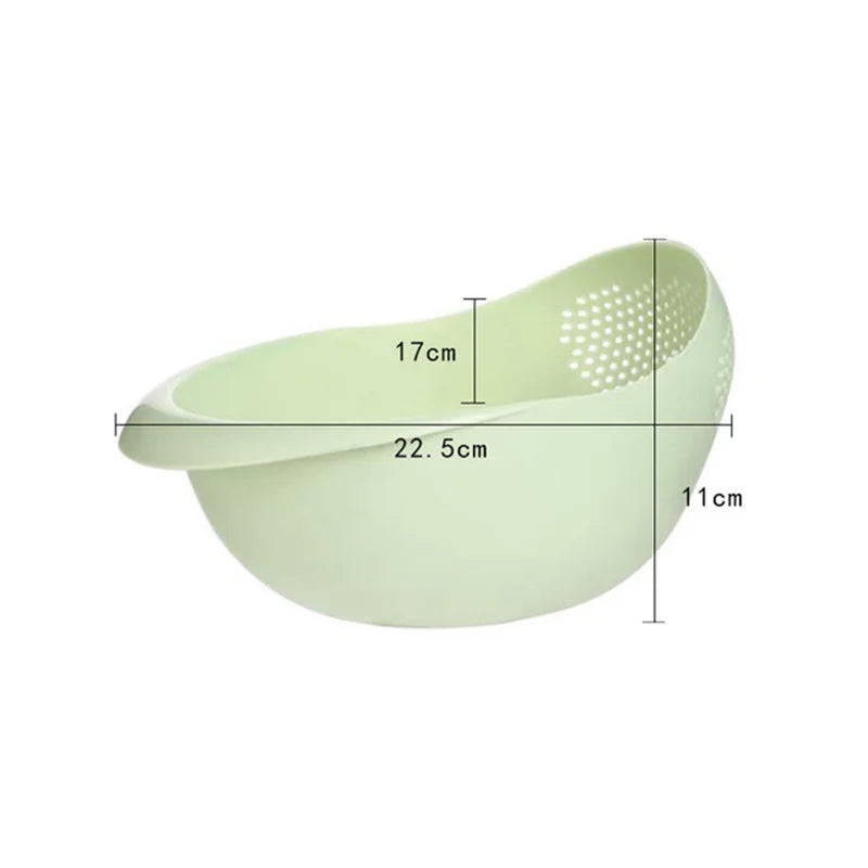 Rice Colander With Handles Kitchen Drain Basket Fall 2026 Simple Rinse Fast Drain