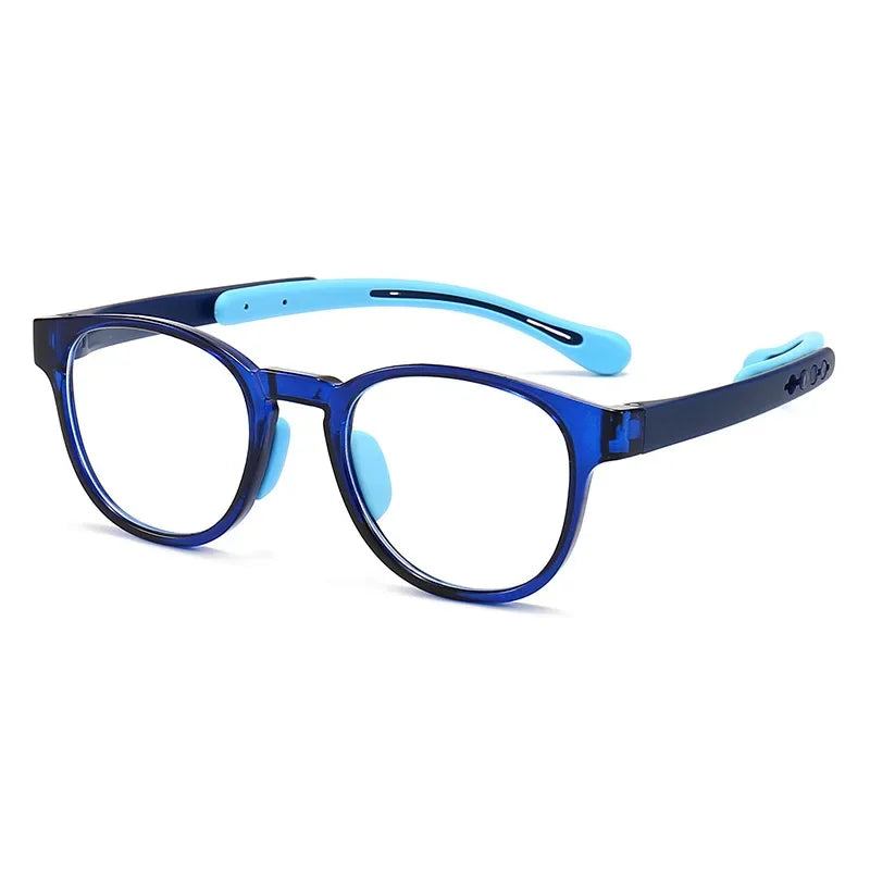 Blue2026 Edition Light Blocking Glasses Kids Eyewear Anti Eyestrain UV Protection for Digital Devices Back to School