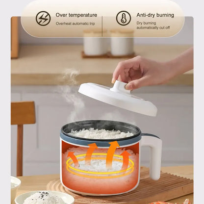 Motor-Driven Rice Cooker Smart Multi Cooker Household Kitchen Appliance Fall 2025 Nonstick Inner Pot Timer Simple Cleanup