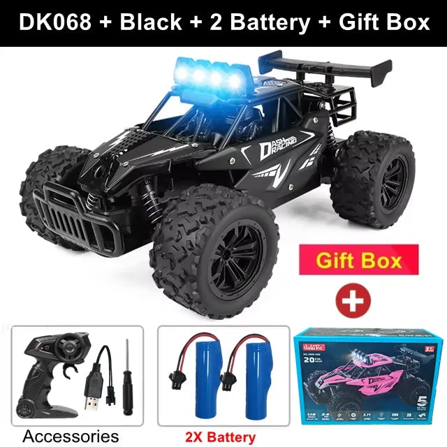 Control Remote Car Drift 1:16 Off Road Alloy Truck 2.4G Radio LED Lights High Speed Fall 2025 Gift For Kids