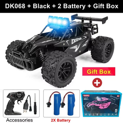 Control Remote Car Drift 1:16 Off Road Alloy Truck 2.4G Radio LED Lights High Speed Fall 2025 Gift For Kids
