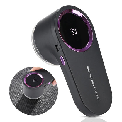 Battery-Powered Fabric Lint Remover Travel-Friendly Clothes Shaver
