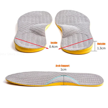 Insoles Orthopedic Arch Support Shoe Pads For Flat Feet Fall 2025 Back To School All Day Comfort