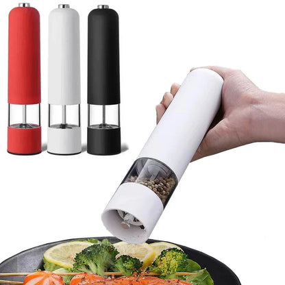 Motor-Driven Salt Pepper Grinder With LED Flexible Coarseness