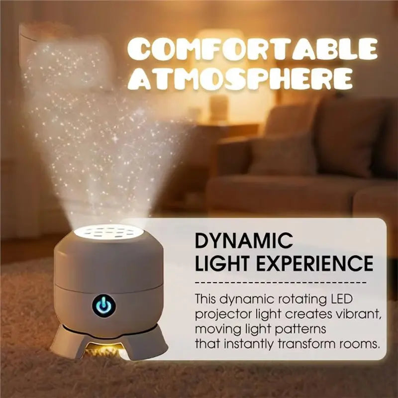 Night2026 Edition Light Projector Ocean Wave Rotating Lamp Kids Bedroom Decor Gift Idea Fall