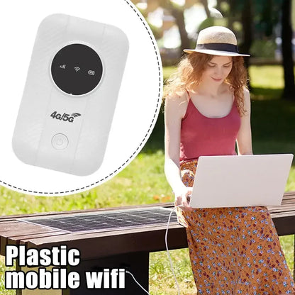 Portable2026 Edition WiFi Router Travel Hotspot High Speed Compatible With 4G/5G SIM Card Required Back to School