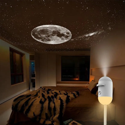 Galaxy Star Projector Night Light 2-in-1 Mood Lamp With Flexible Brightness Viral Fall 2026 Gift