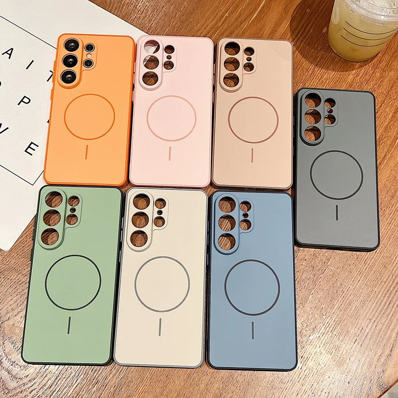 Magnetic TPU Phone Case Sturdy PC TPU Multi Model Compatible Fall 2026 Trend Gift Idea