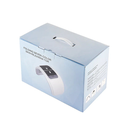 7-Color LED Photon Face Mask & Nano Spray Machine - Skin Rejuvenation Anti-Aging Household Therapy