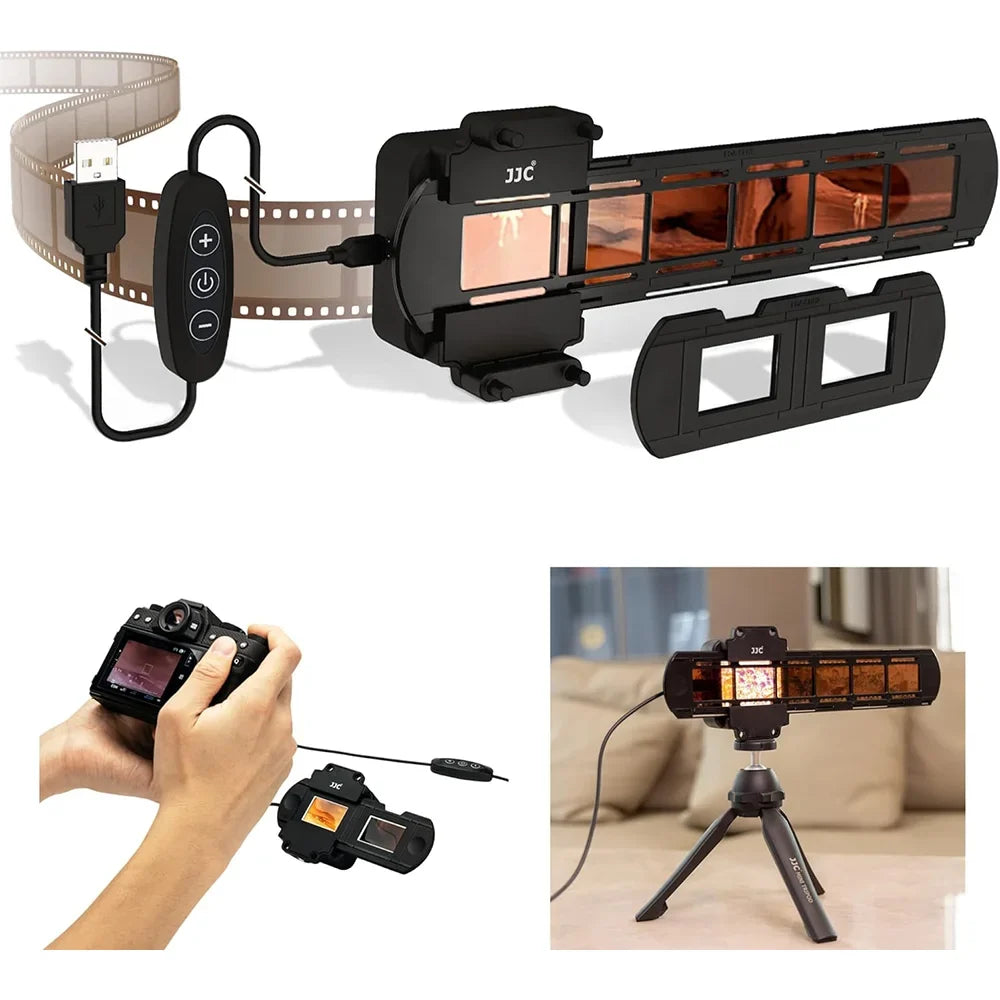 35mm Negative Film Scanner - 10-Level Flexible LED Light, Film Digitizer Kit For Photos, TikTok Viral Fall 2026 Gift