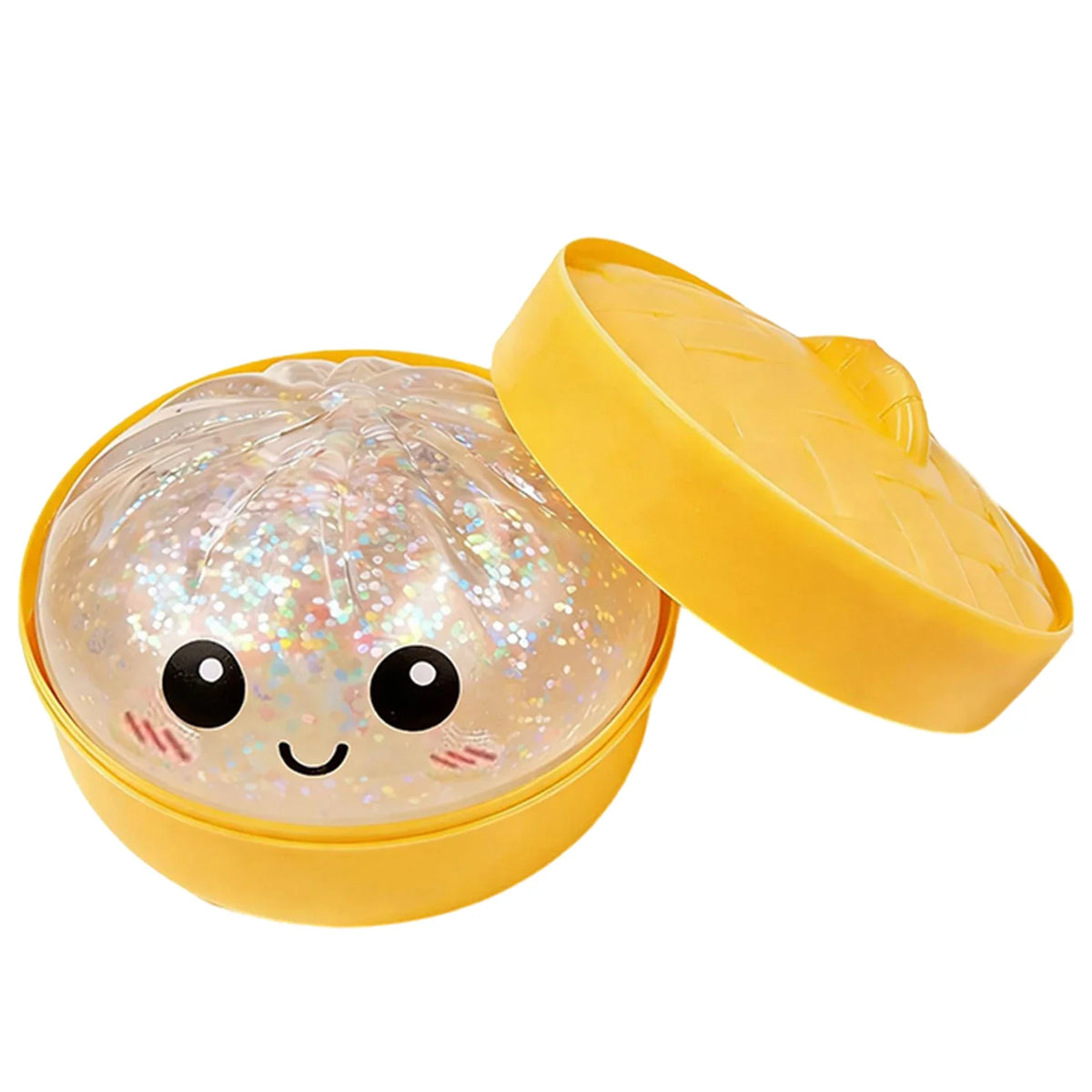 Bun Glitter Fidget Toy Kawaii Dumpling Squeeze Dough Ball Desk Toy Viral Fall 2026 Gift Stress Relief