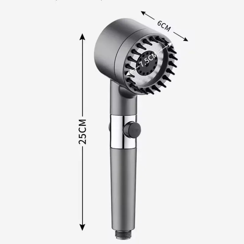 Handheld2026 Edition Shower Head With Three Speed Settings Water-Saving, Simple Install Spring Refresh